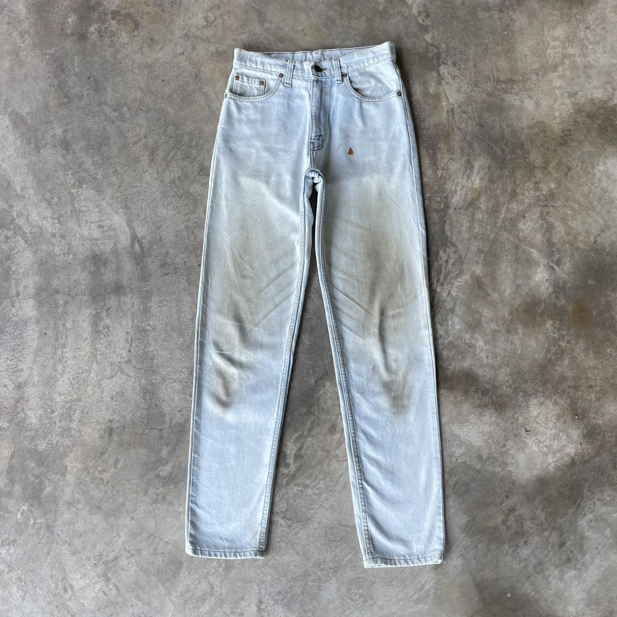 Levi's Vintage Clothing Vintage Levi’s Made In USA Rusty Dirty Jeans Pants W28 Size US 28 / EU 44 - 1 Thumbnail