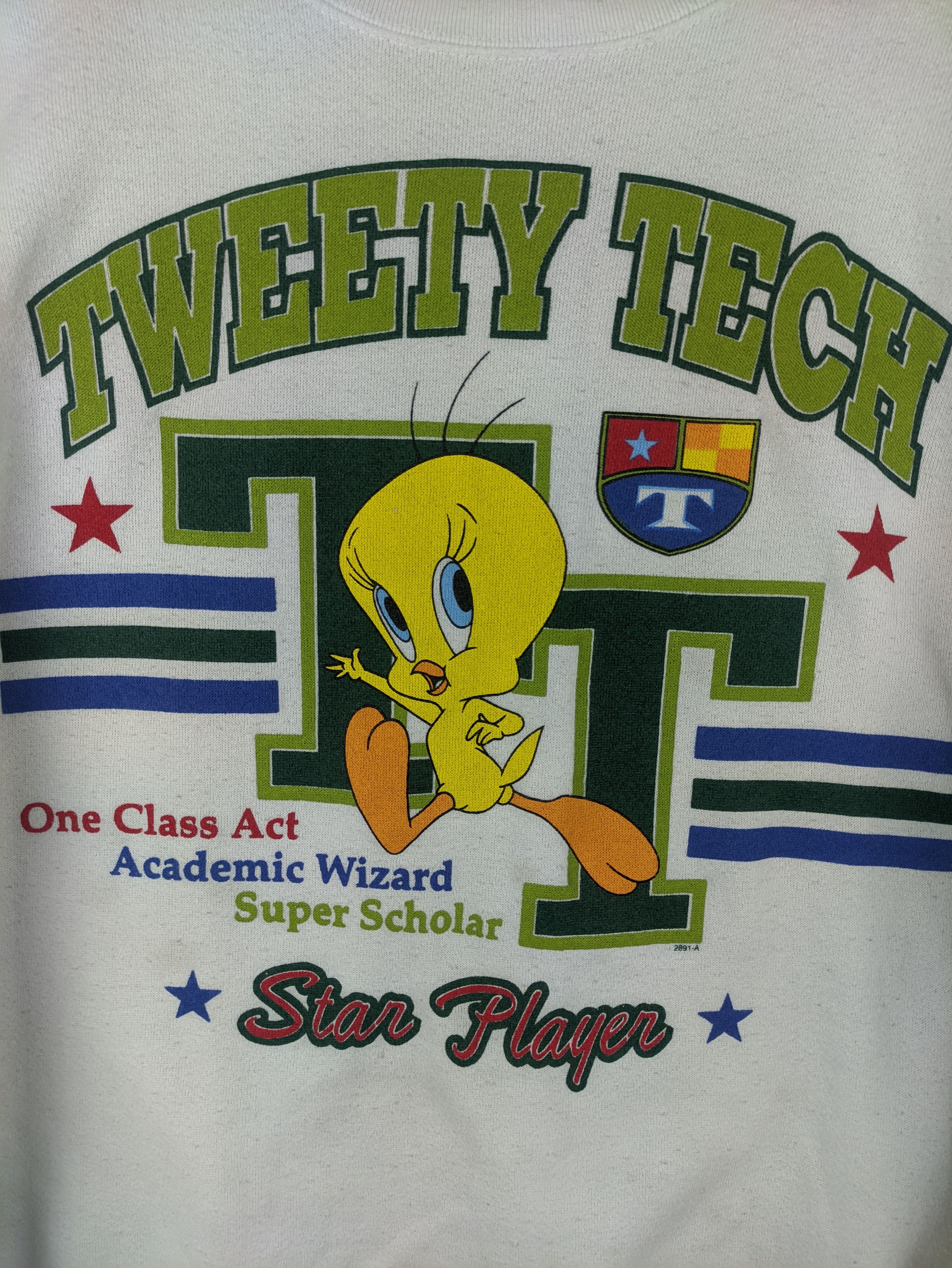 Warner Bros Steals🔥Vintage Sweatshirt Tweety Bird Warner Bros 1997 Size US M / EU 48-50 / 2 - 5 Thumbnail