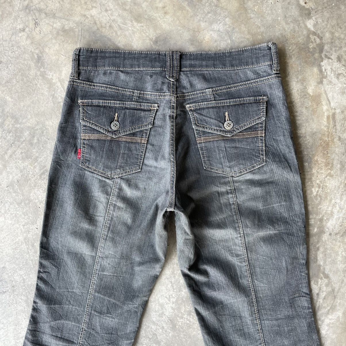 Japanese Brand Vintage Advantage JAPAN Faded Flared Casual Pants W30x29 Size US 30 / EU 46 - 11 Thumbnail