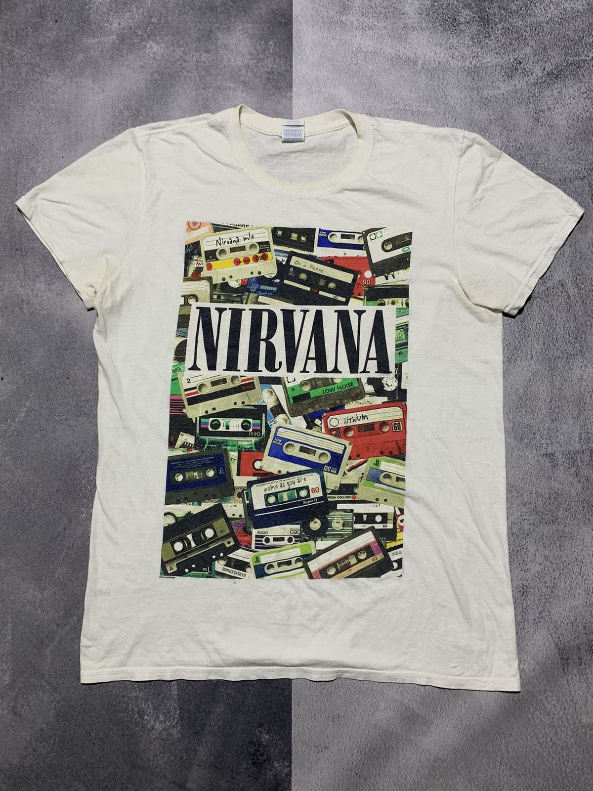 Band Tees × Vintage Vintage Y2K Nirvana band tee big logo streetwear size М Size US M / EU 48-50 / 2 - 1 Thumbnail