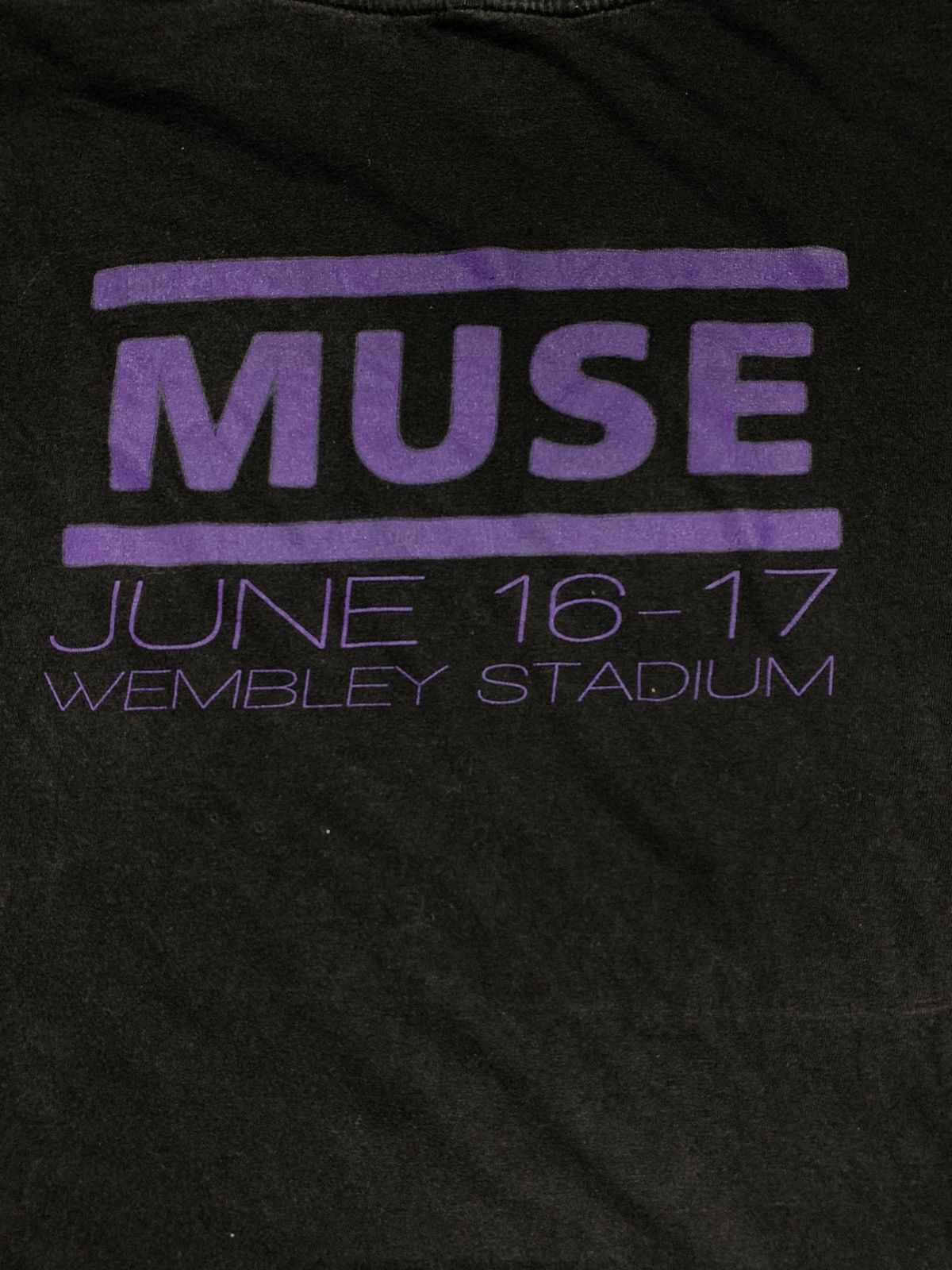 Other Vintage Y2K Muse 2007 sun faded band tee big logo size L Size US L / EU 52-54 / 3 - 6 Thumbnail