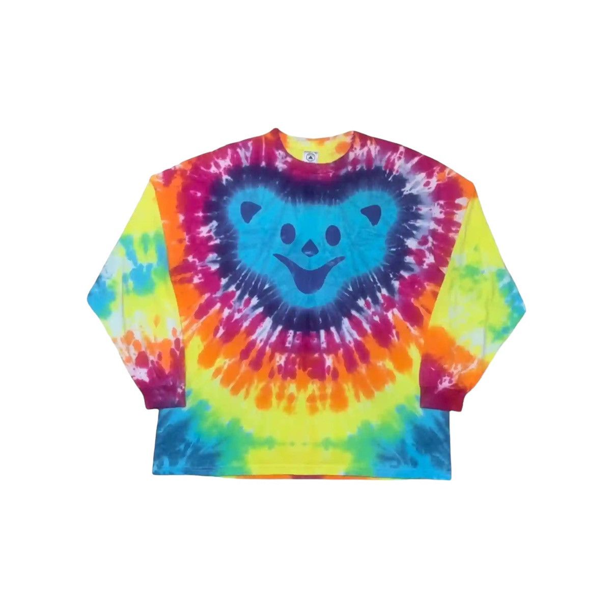 image of Band Tees x Grateful Dead Vintage Grateful Dead Long Sleeve Tie Dye Tees, Men's (Size XL)