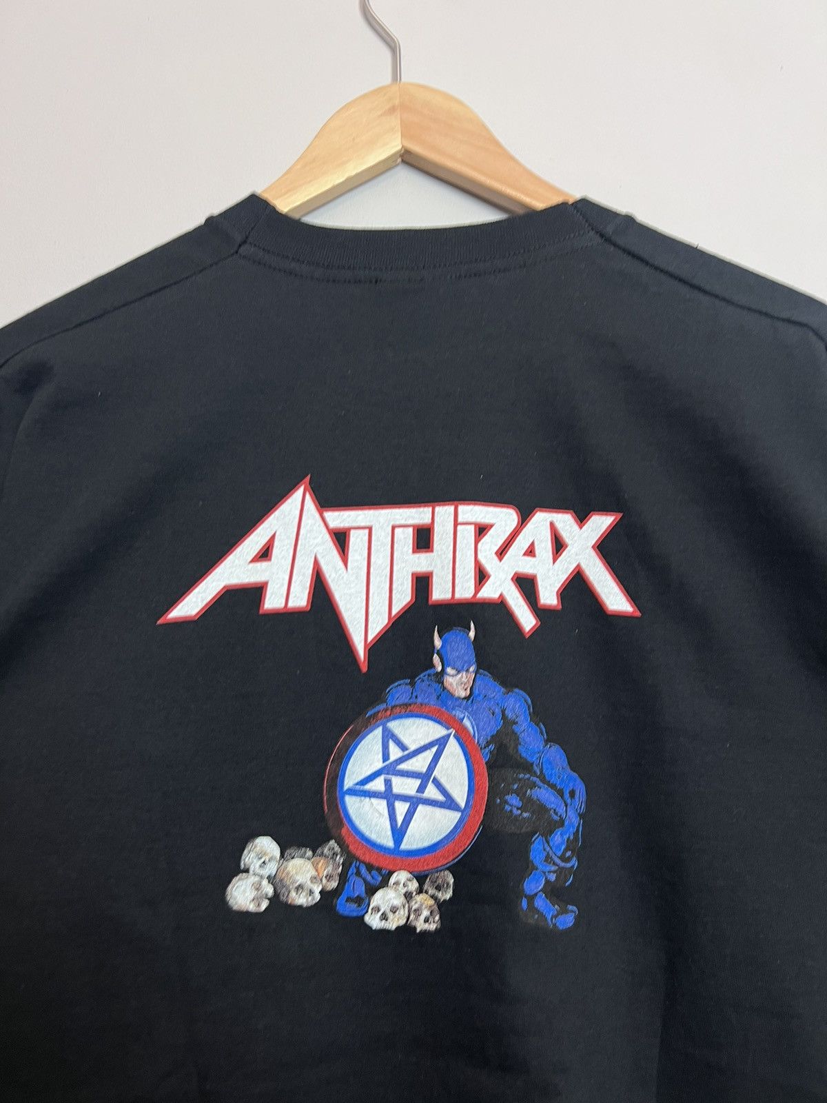 Band Tees 00s Vintage Anthrax Music Of Mass Destruction T-Shirt Large Size US L / EU 52-54 / 3 - 4 Thumbnail