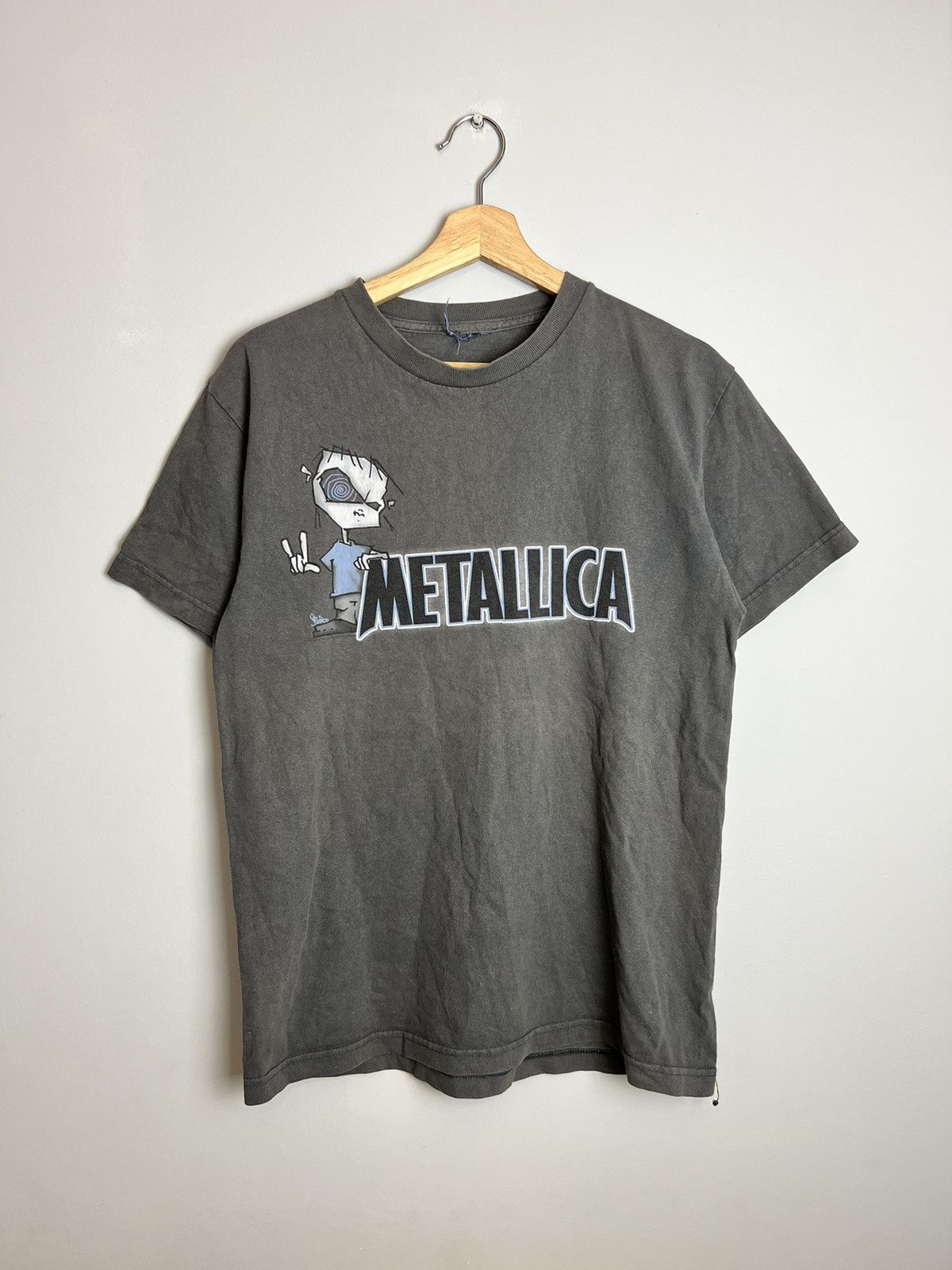 Band Tees Rare Vintage 00s Y2K Metallica Heavy Metal Band Tshirt Size US M / EU 48-50 / 2 - 1 Thumbnail