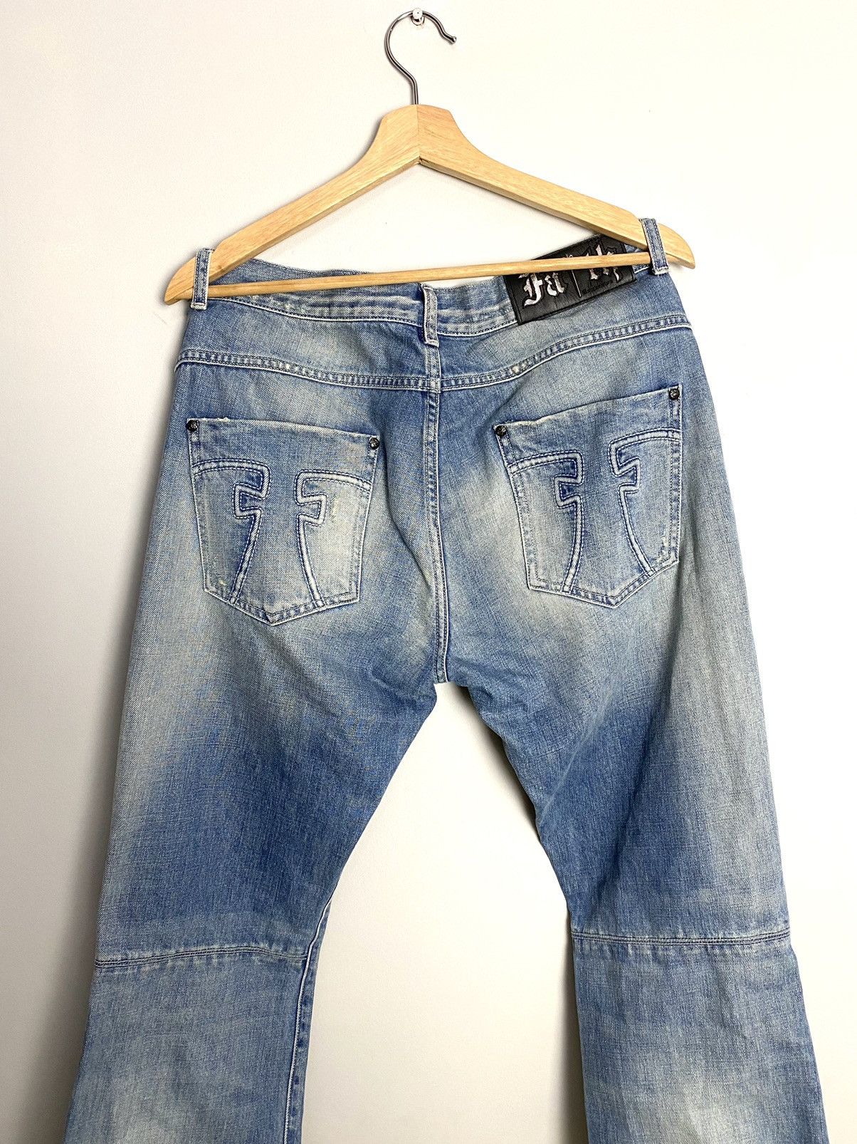 Faith Connexion SLIM 6Pockets Avant Garde Distressed Denim