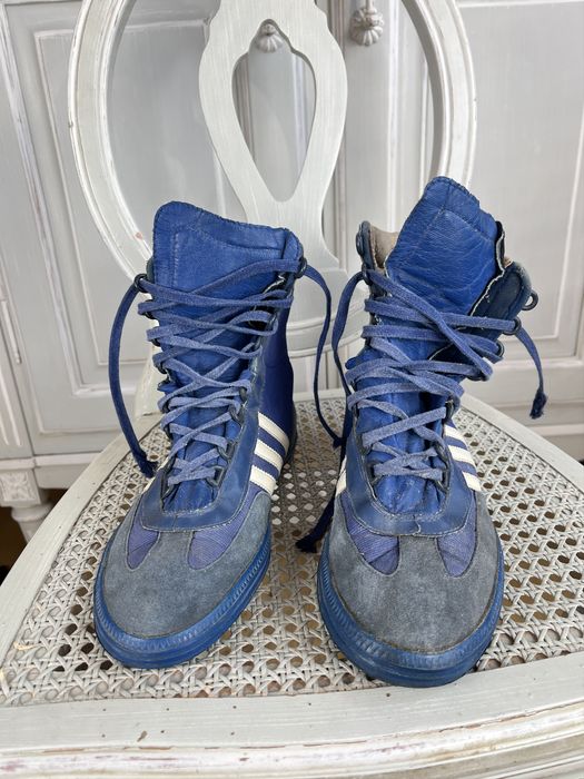 Adidas VINTAGE ADIDAS BOXING BOOTS WRESTLING 80S 90S Grailed