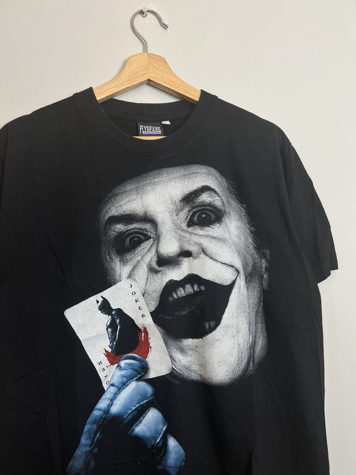 DC Comics × Vintage Vintage 90s Joker Big Head Batman Movie Tshirt Size US L / EU 52-54 / 3 - 3 Thumbnail