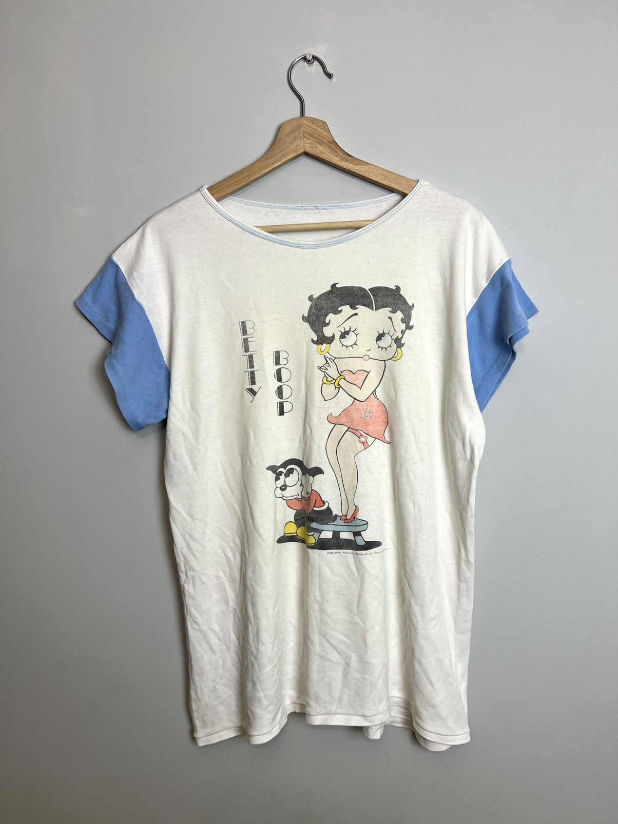 Cartoon Network Vintage 1986 Betty Boop Cartoon Comics Movie Rare Tee Size US L / EU 52-54 / 3 - 2 Thumbnail