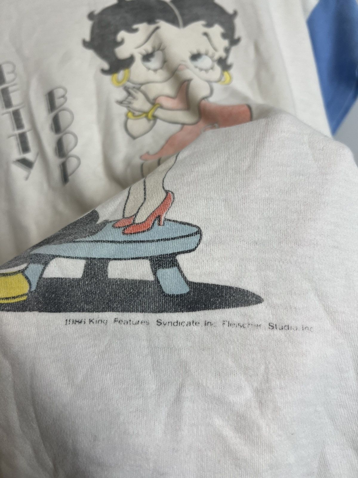 Cartoon Network Vintage 1986 Betty Boop Cartoon Comics Movie Rare Tee Size US L / EU 52-54 / 3 - 3 Thumbnail