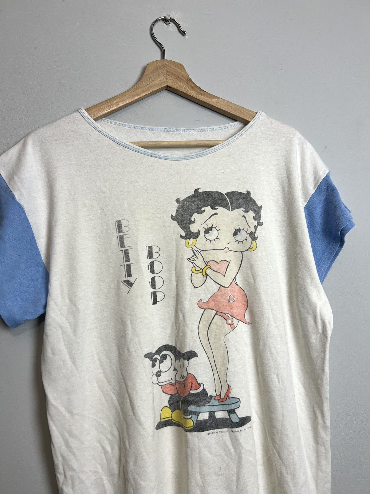 Cartoon Network Vintage 1986 Betty Boop Cartoon Comics Movie Rare Tee Size US L / EU 52-54 / 3 - 1 Thumbnail