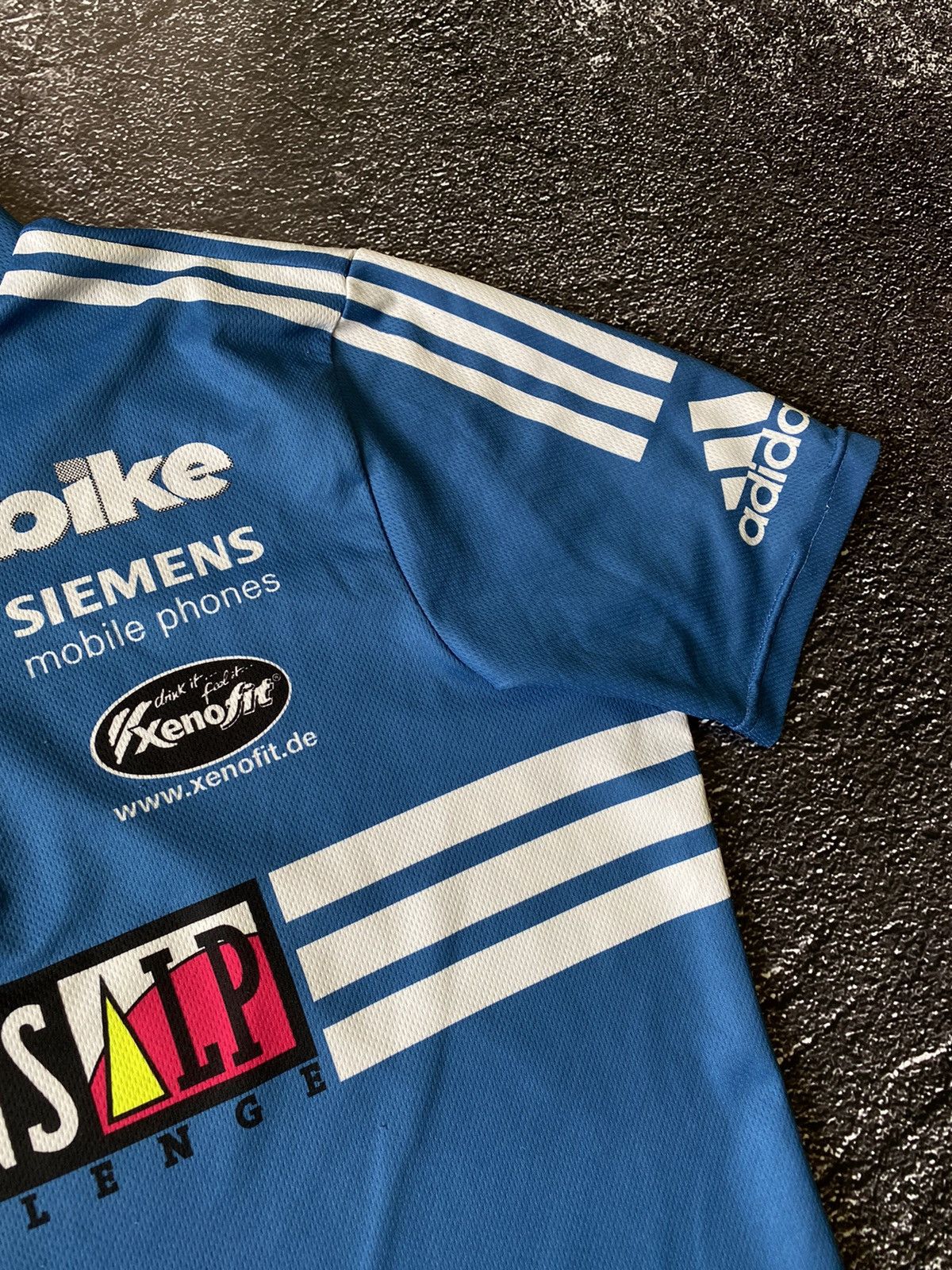 Adidas Vintage 00s Adidas Bike Bicycle Scott USA Siemens Jersey Tee Size US L / EU 52-54 / 3 - 4 Thumbnail