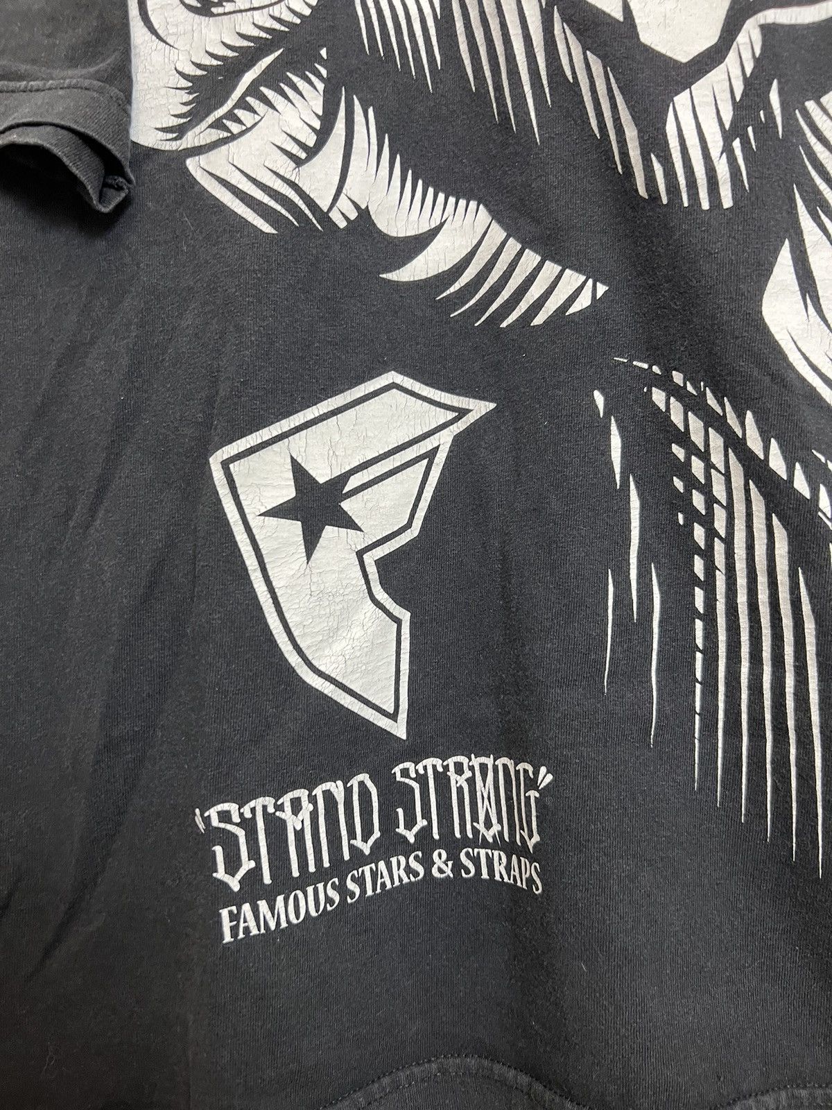 Band Tees Famous Stars And Straps Vintage 90s Tshirt Stand Strong Size US XL / EU 56 / 4 - 4 Thumbnail