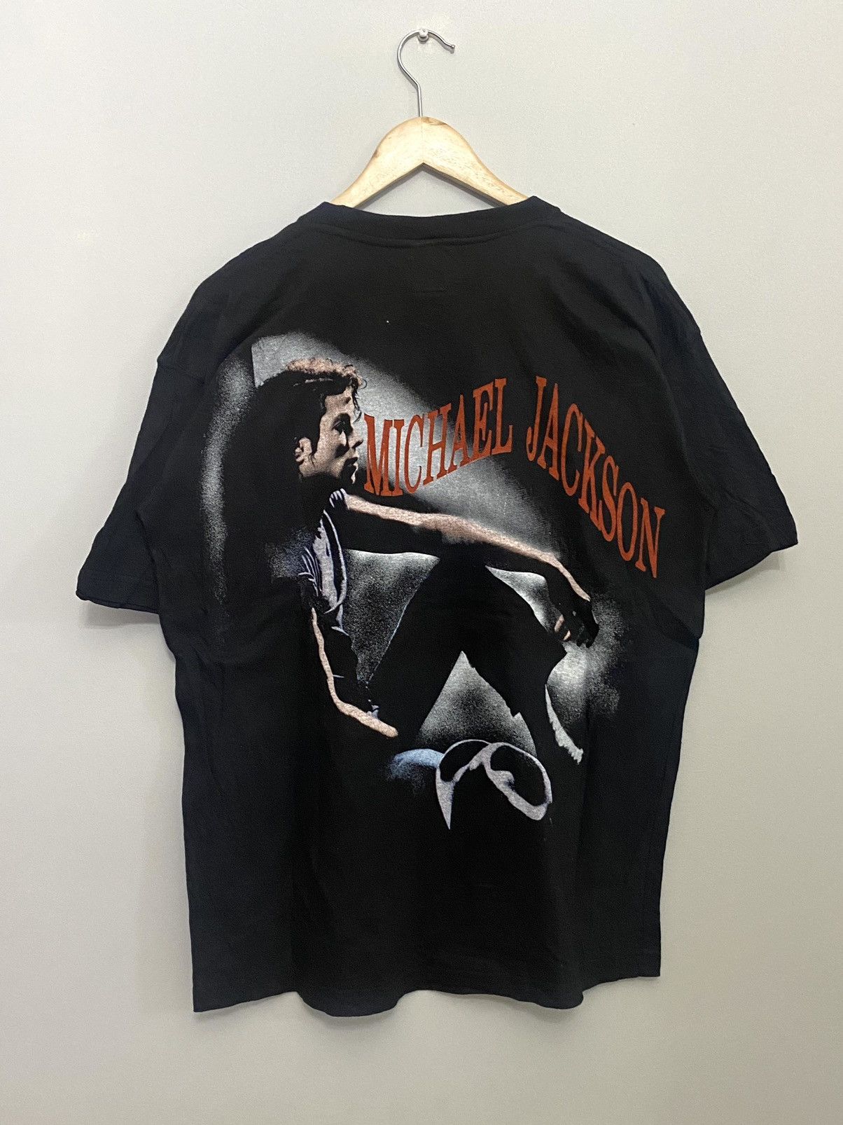 Band Tees Vintage 90s Michael Jackson Double Sided Pop Music Band Tee Size US L / EU 52-54 / 3 - 2 Thumbnail