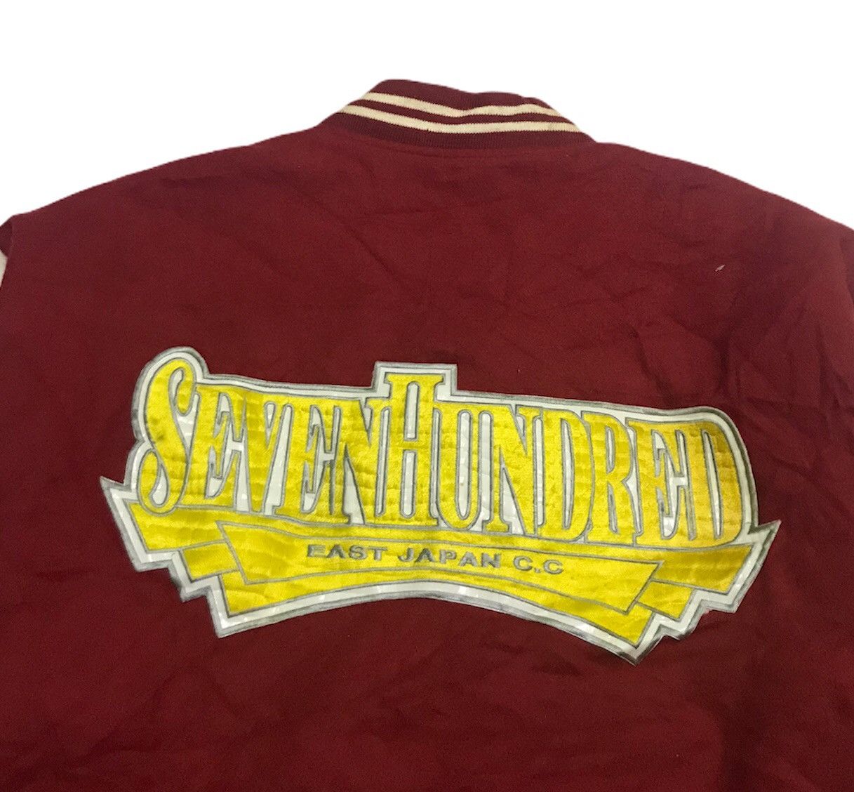 Japanese Brand Seven hundred varsity jacket Size US XXL / EU 58 / 5 - 6 Thumbnail