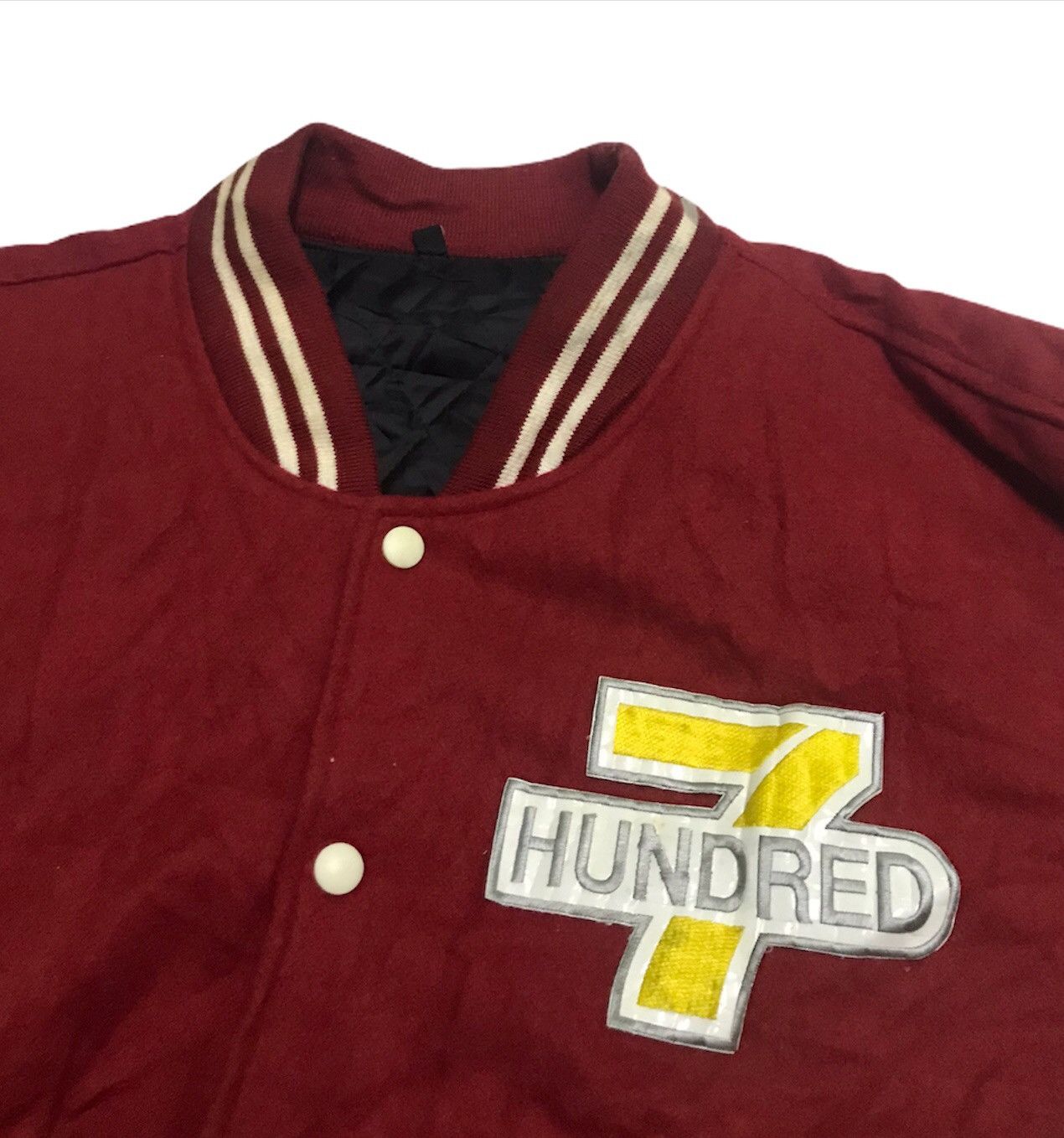 Japanese Brand Seven hundred varsity jacket Size US XXL / EU 58 / 5 - 4 Thumbnail