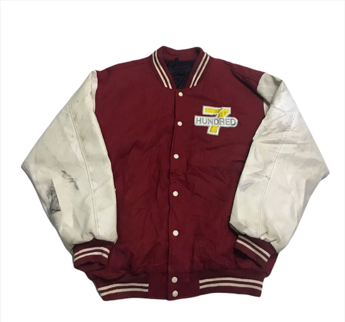 Japanese Brand Seven hundred varsity jacket Size US XXL / EU 58 / 5 - 3 Thumbnail