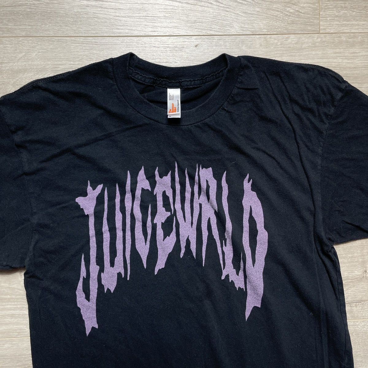 999 Club × Rap Tees Juice World Logo T-shirt Concert Merchandise Fits small Size US S / EU 44-46 / 1 - 2 Thumbnail