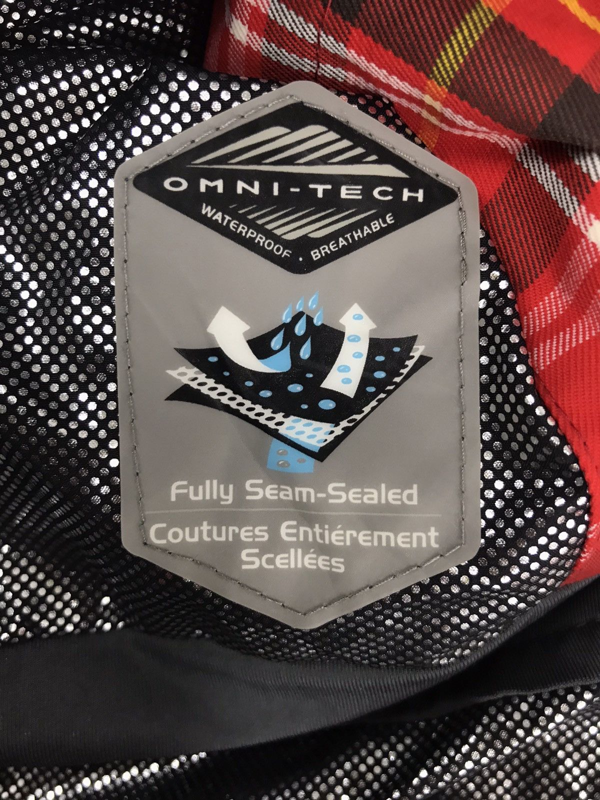 Columbia Columbia Waterproof Jacket Omni Tech Plaid Checked Size US S / EU 44-46 / 1 - 4 Thumbnail