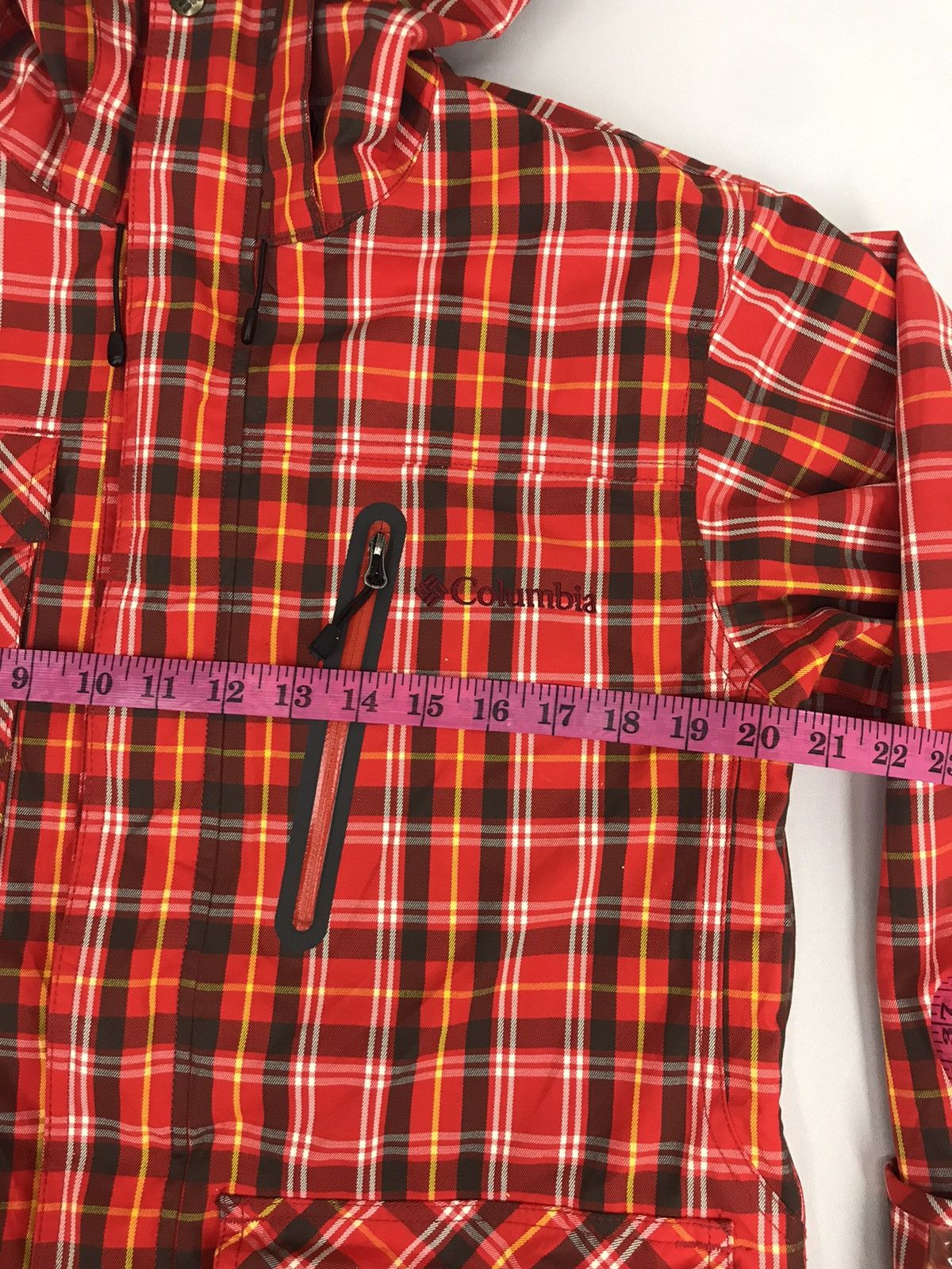 Columbia Columbia Waterproof Jacket Omni Tech Plaid Checked Size US S / EU 44-46 / 1 - 7 Thumbnail