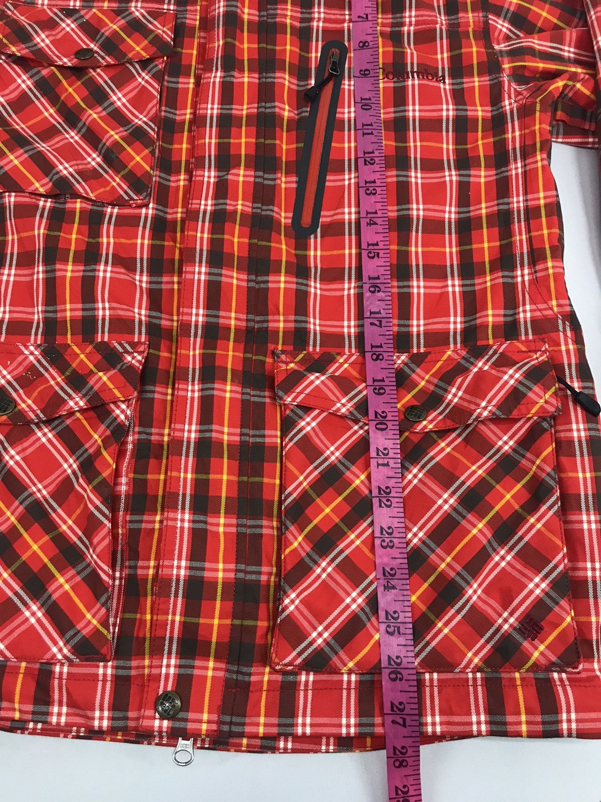 Columbia Columbia Waterproof Jacket Omni Tech Plaid Checked Size US S / EU 44-46 / 1 - 8 Thumbnail