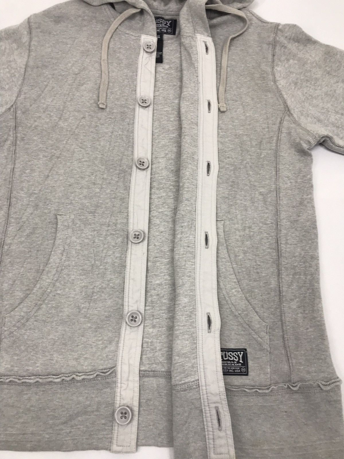 Stussy Stussy Burly Threads Sweatshirt Hoodie Button Front Size US S / EU 44-46 / 1 - 6 Thumbnail