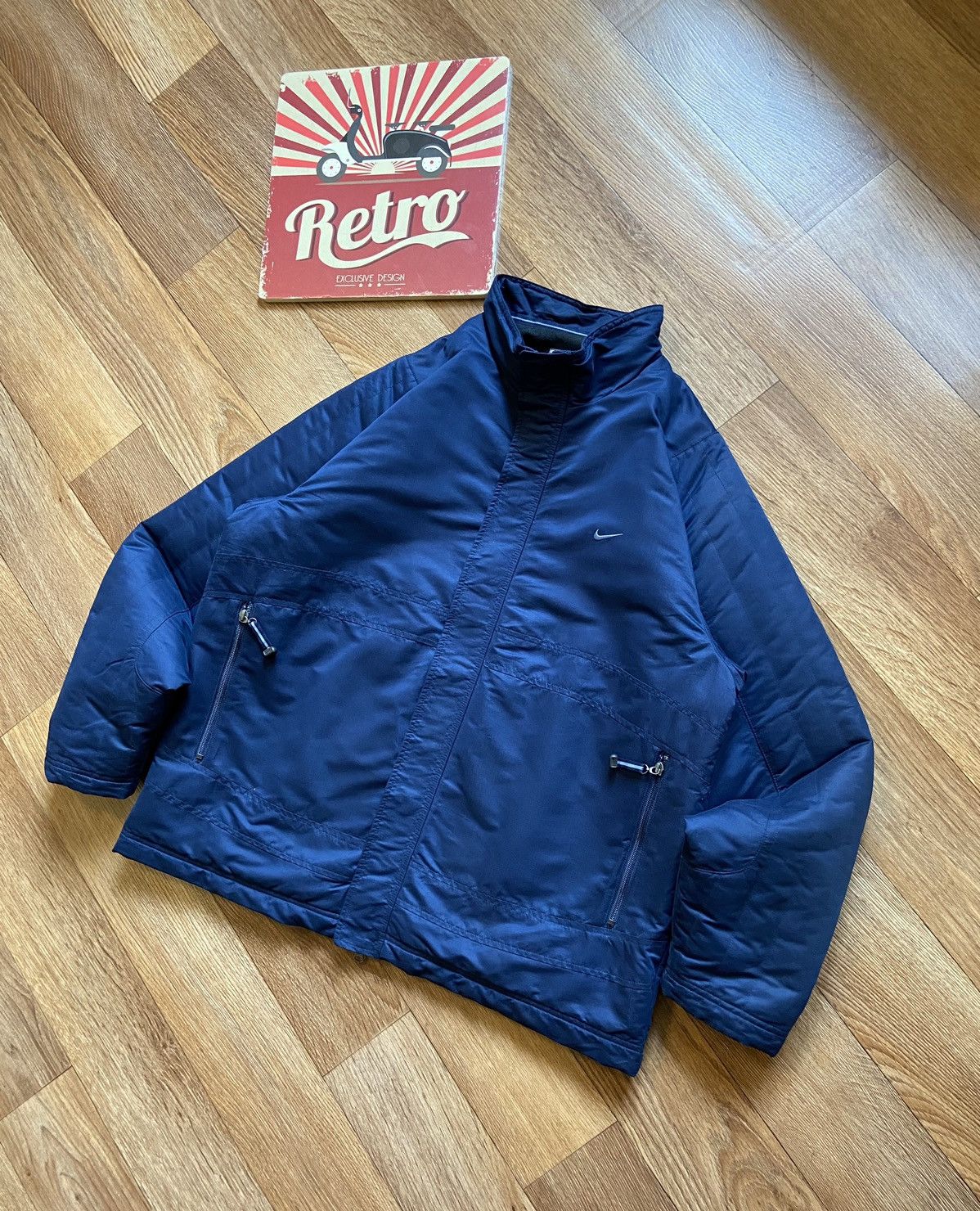 Nike Vintage Nike Performance Winter Jacket Size US L / EU 52-54 / 3 - 3 Thumbnail