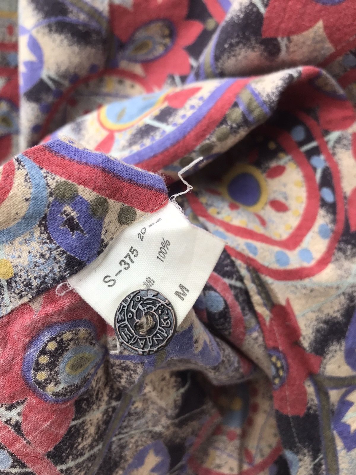 Japanese Brand Rna Pre Dna by Rna Inc. Alternative Pop/Psychedelic Shirt Size US M / EU 48-50 / 2 - 8 Thumbnail