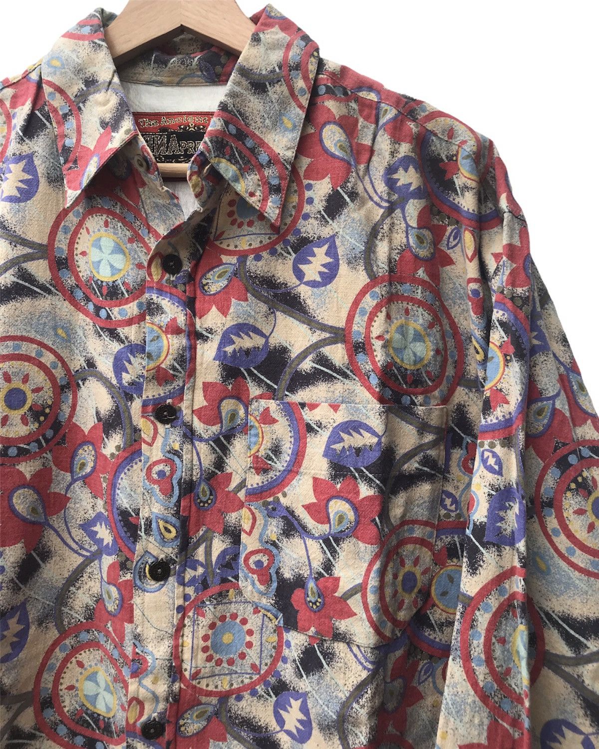 Japanese Brand Rna Pre Dna by Rna Inc. Alternative Pop/Psychedelic Shirt Size US M / EU 48-50 / 2 - 3 Thumbnail