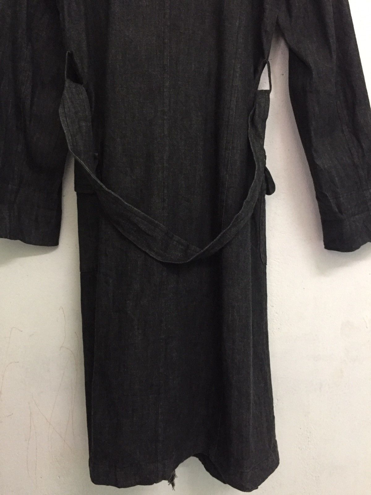 Japanese Brand Zubzubi Miyazaki Masahiro Distress/Hairy Side Long Jacket Size US M / EU 48-50 / 2 - 9 Thumbnail
