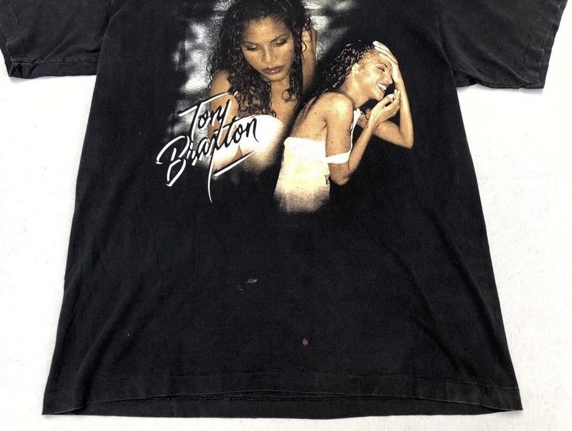 Band Tees Vintage 90's Single Stitch Toni Braxton Tshirt Size US M / EU 48-50 / 2 - 4 Thumbnail