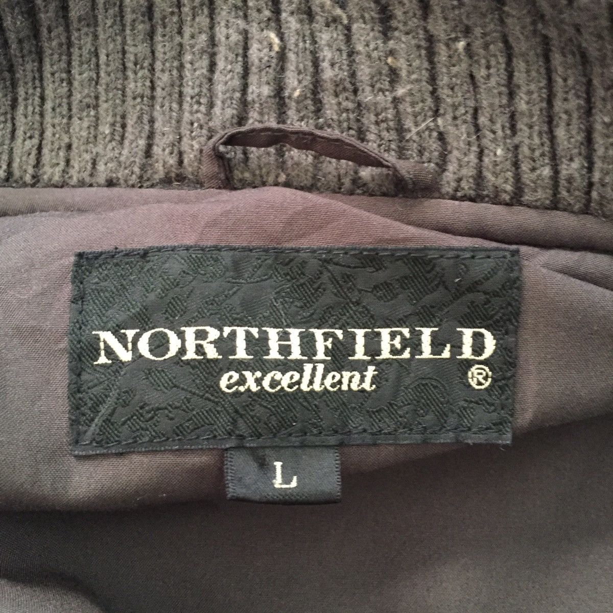 Japanese Brand Patch Style Mix Knitwear Fleece Jacket Design Size US L / EU 52-54 / 3 - 10 Thumbnail