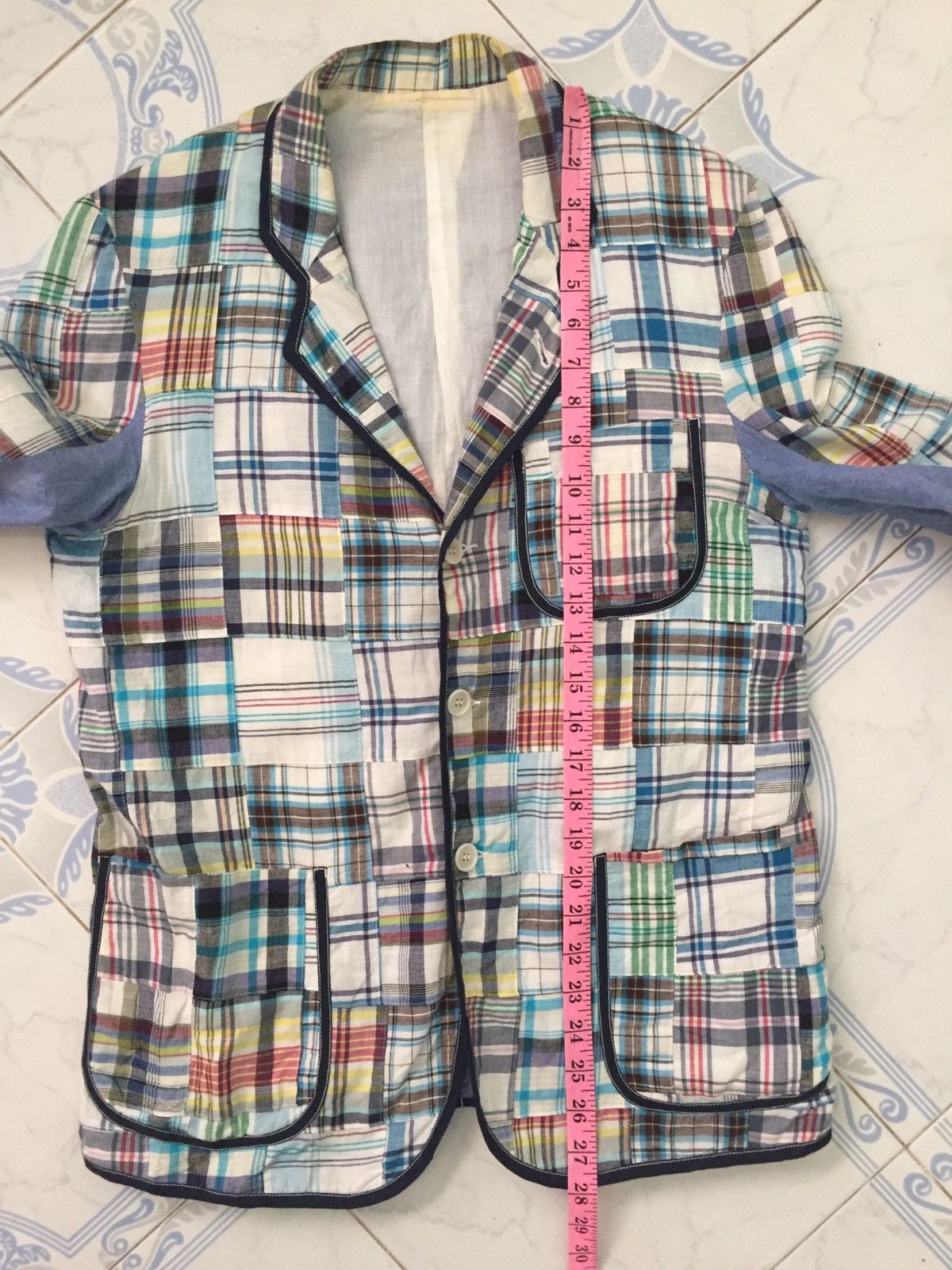 CABANE de ZUCCa Rare Cabane de Zucca Colourful Patchy Style Jacket Size US M / EU 48-50 / 2 - 19 Thumbnail