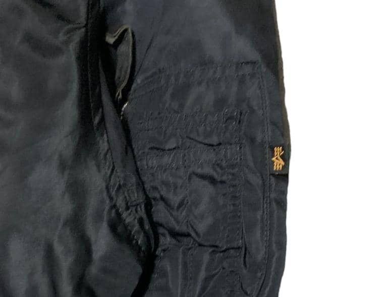 Alpha Industries Vintage 90s Alpha Industries Bomber Jacket Nice Design Size US M / EU 48-50 / 2 - 3 Thumbnail