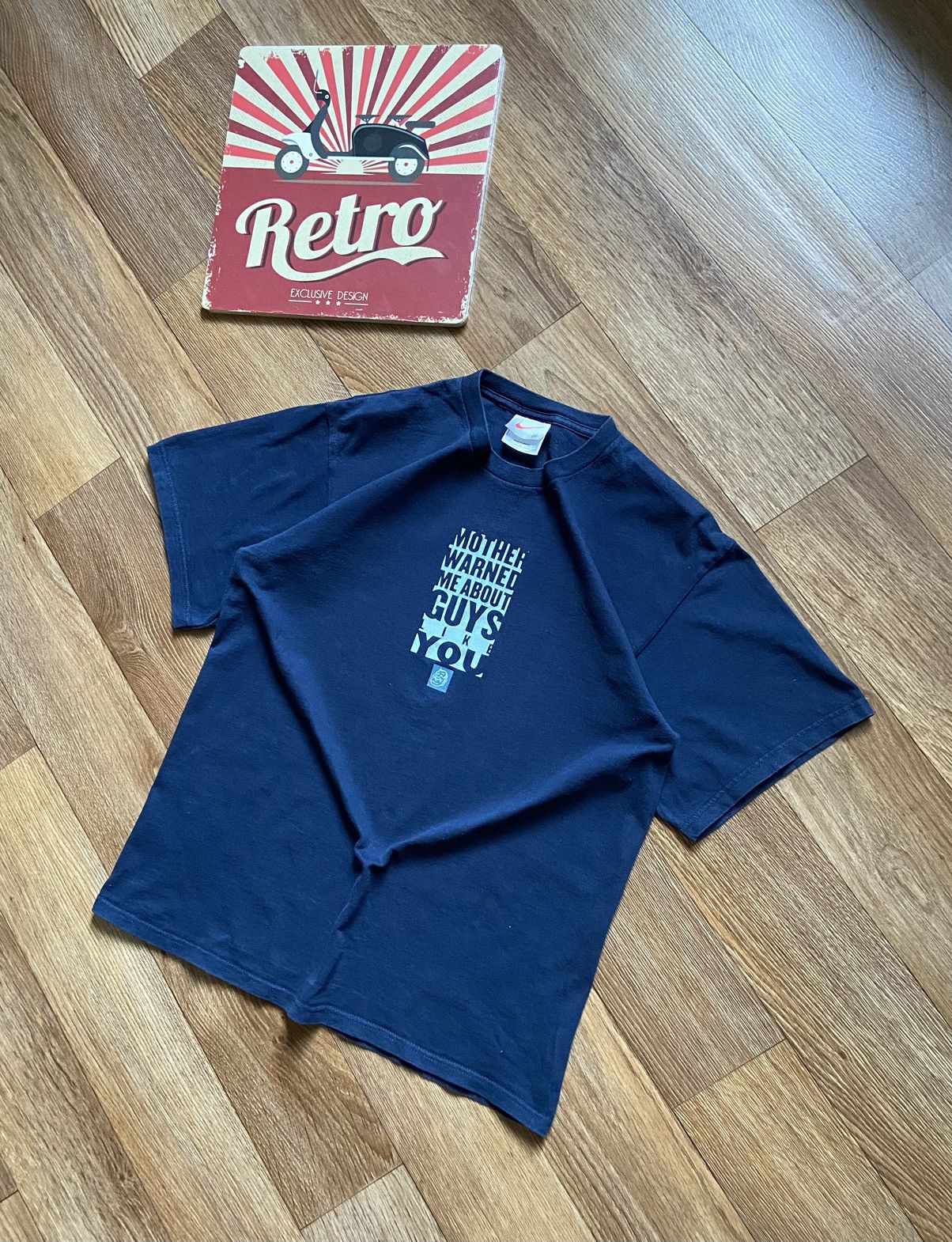 Nike × Vintage Vintage Nike Rare Logo T Shirt Tee Size US M / EU 48-50 / 2 - 3 Thumbnail