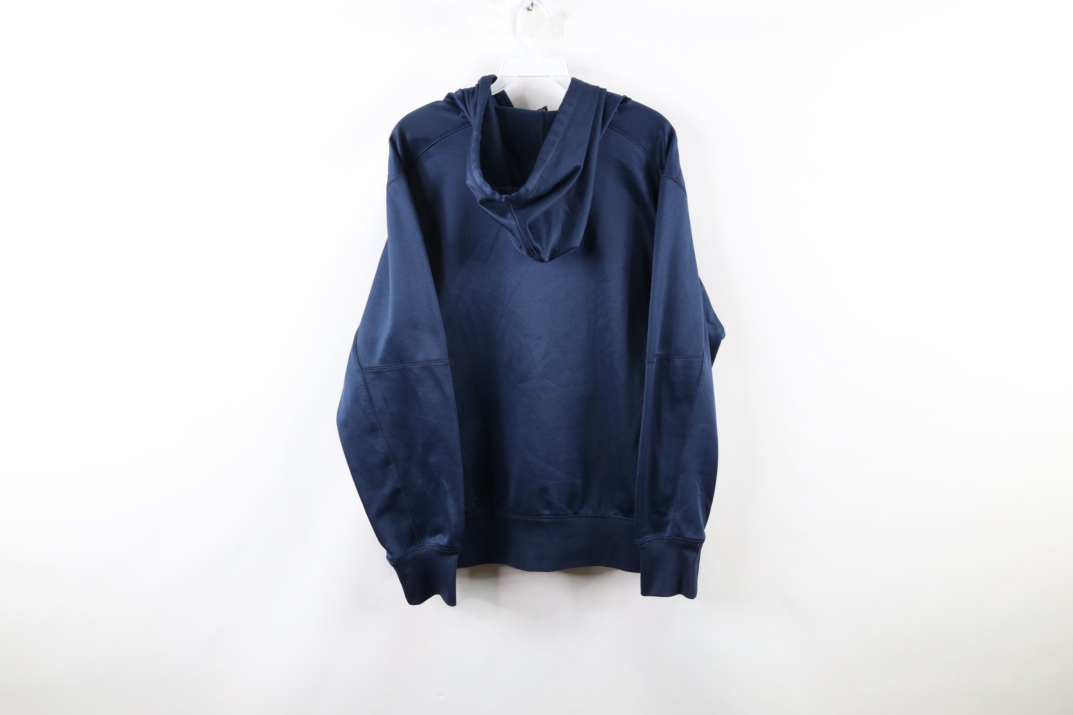 Vintage Nike Team USA Lacrosse Spell Out Hoodie Sweatshirt Blue Size US M / EU 48-50 / 2 - 8 Thumbnail