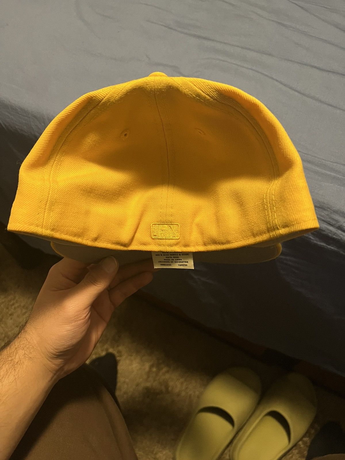 Essentials Fear of god essentials new era yellow 7 5/8 Size ONE SIZE - 3 Thumbnail