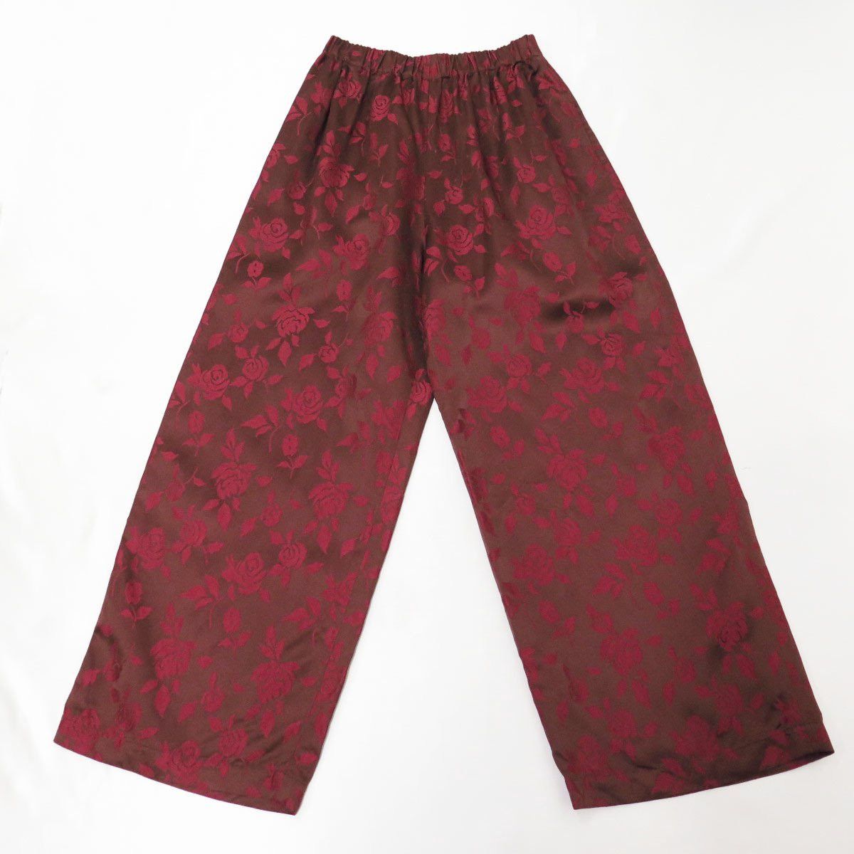 Junya Watanabe SS97 Floral Jacquard Wide Pants Size US 32 / EU 48 - 1 Thumbnail