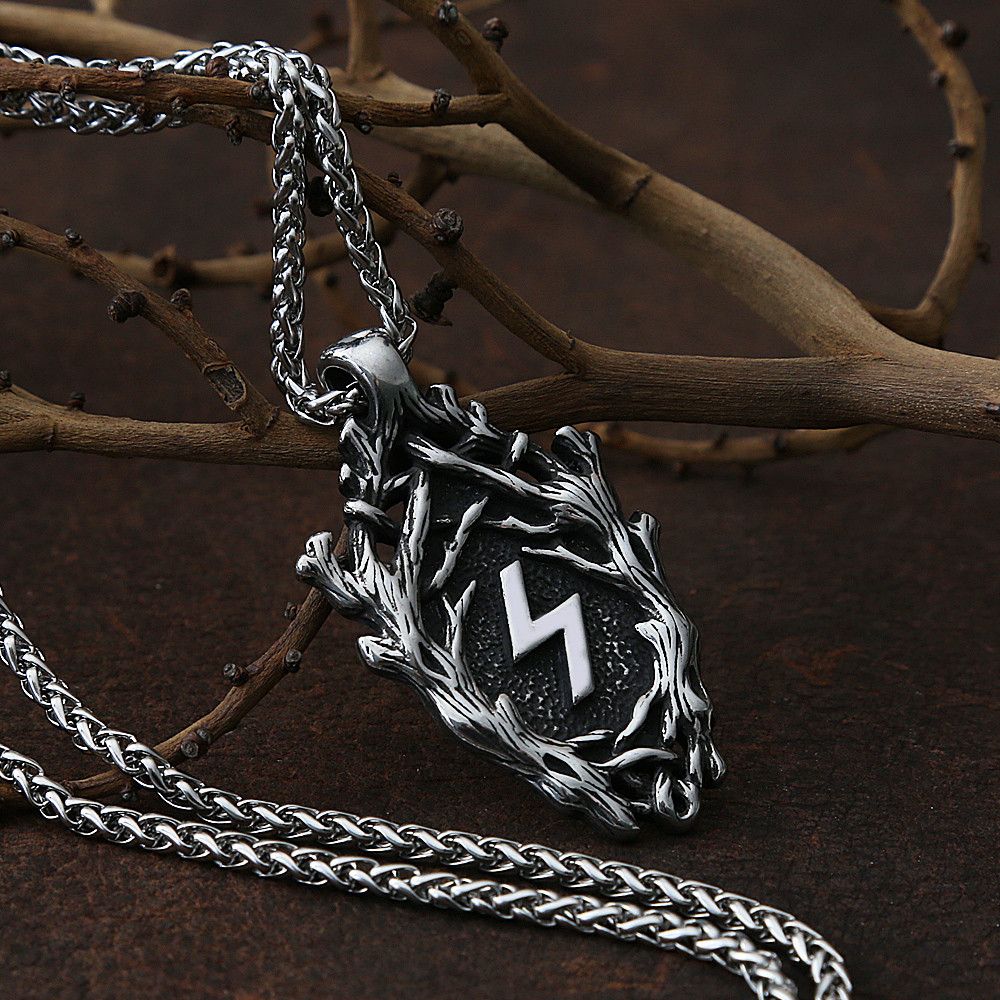 Jewelry Lightning Pendant Necklace Size ONE SIZE - 1 Thumbnail