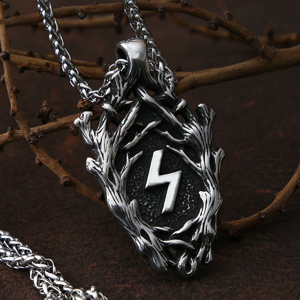 Jewelry Lightning Pendant Necklace Size ONE SIZE - 3 Thumbnail