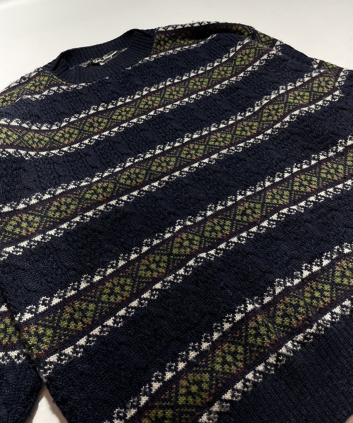 Salvatore Ferragamo Salvatore Ferragamo Wool Sweater Vintage Size US M / EU 48-50 / 2 - 3 Thumbnail