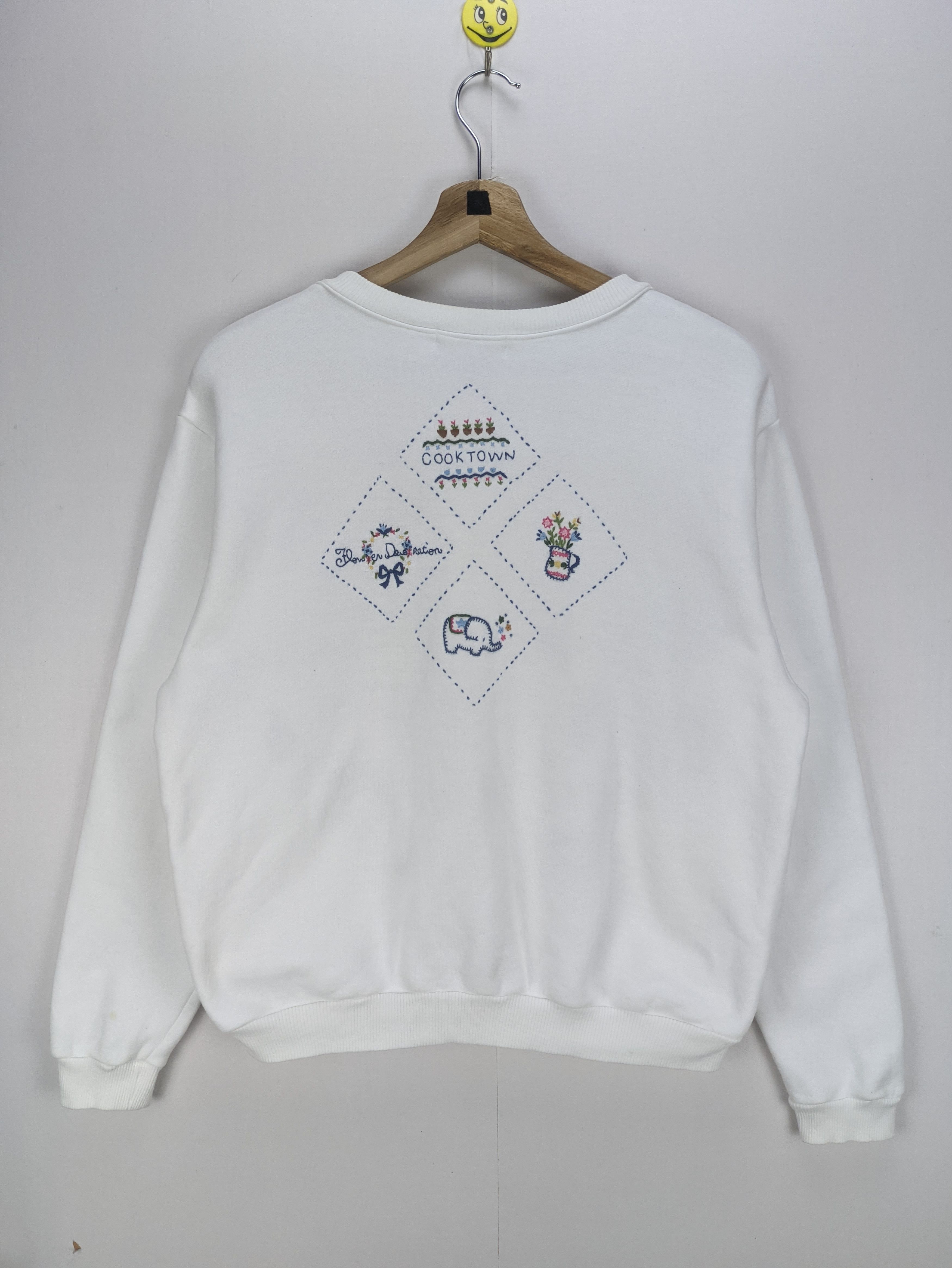 Japanese Brand Steals🔥Cardigan Jacket Embroidery Button Up Size M / US 6-8 / IT 42-44 - 2 Thumbnail