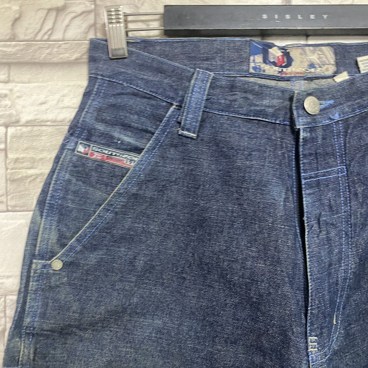 Southpole Vintage Southpole 3D Raw Fit Series Riveted Baggy Jeans Size US 31 - 6 Thumbnail