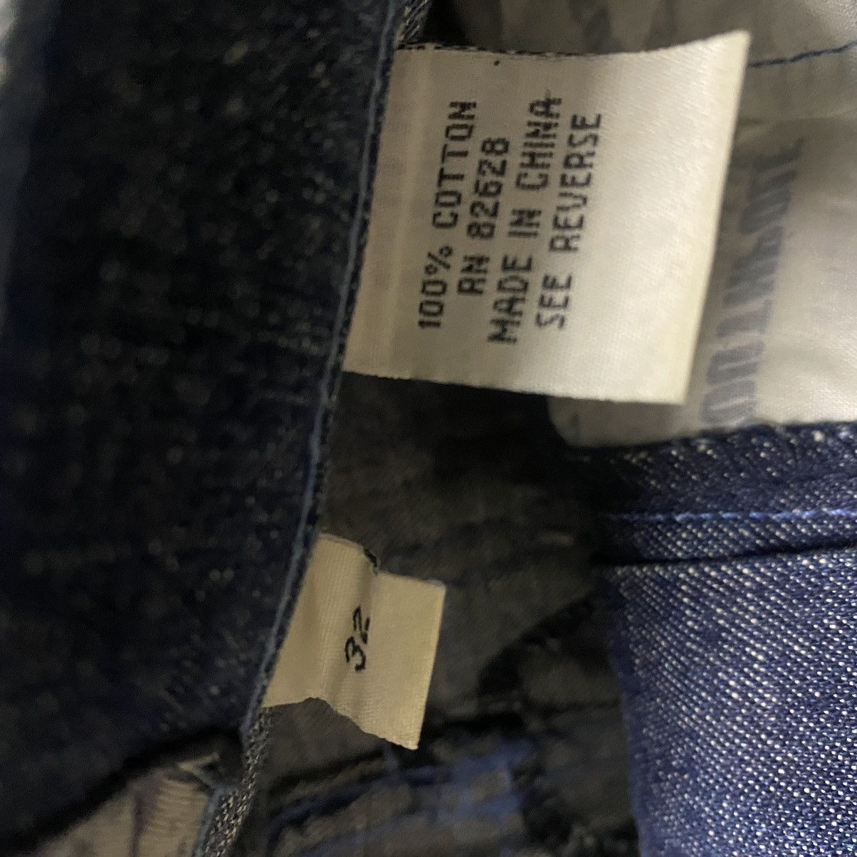 Southpole Vintage Southpole 3D Raw Fit Series Riveted Baggy Jeans Size US 31 - 19 Thumbnail