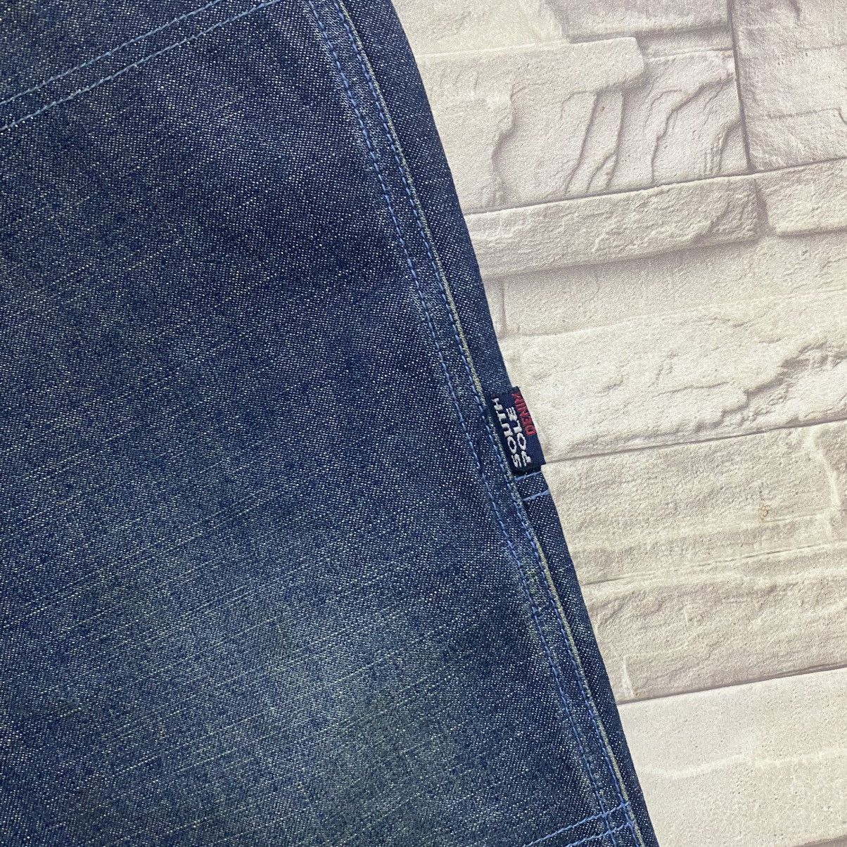 Southpole Vintage Southpole 3D Raw Fit Series Riveted Baggy Jeans Size US 31 - 9 Thumbnail