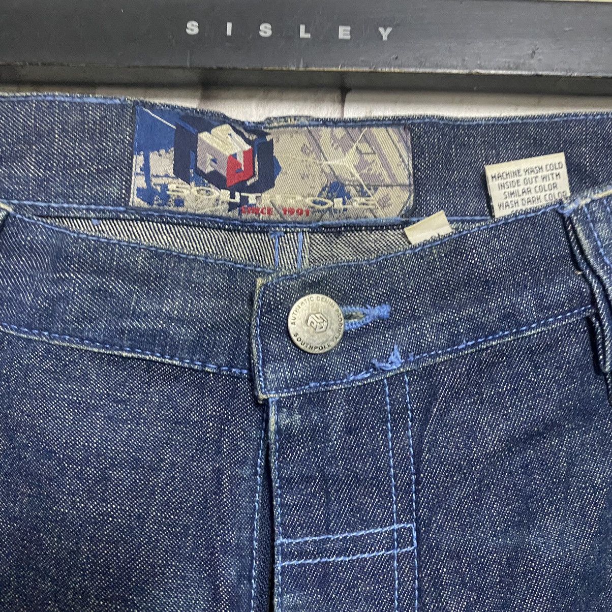 Southpole Vintage Southpole 3D Raw Fit Series Riveted Baggy Jeans Size US 31 - 7 Thumbnail