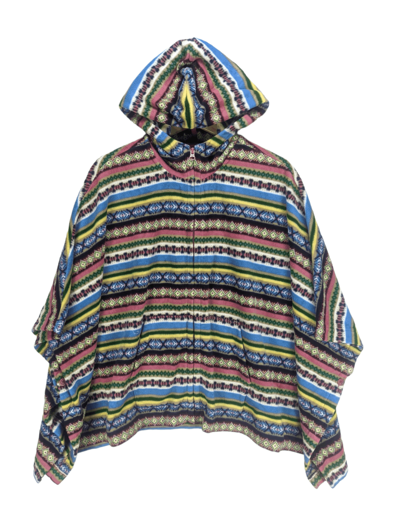 Steals🔥Uniqlo Poncho Hooded Navajo Patterned