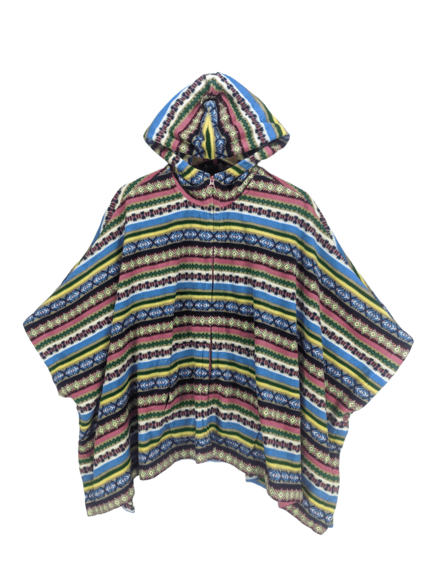 Uniqlo Steals🔥Uniqlo Poncho Hooded Navajo Patterned Size ONE SIZE - 7 Thumbnail