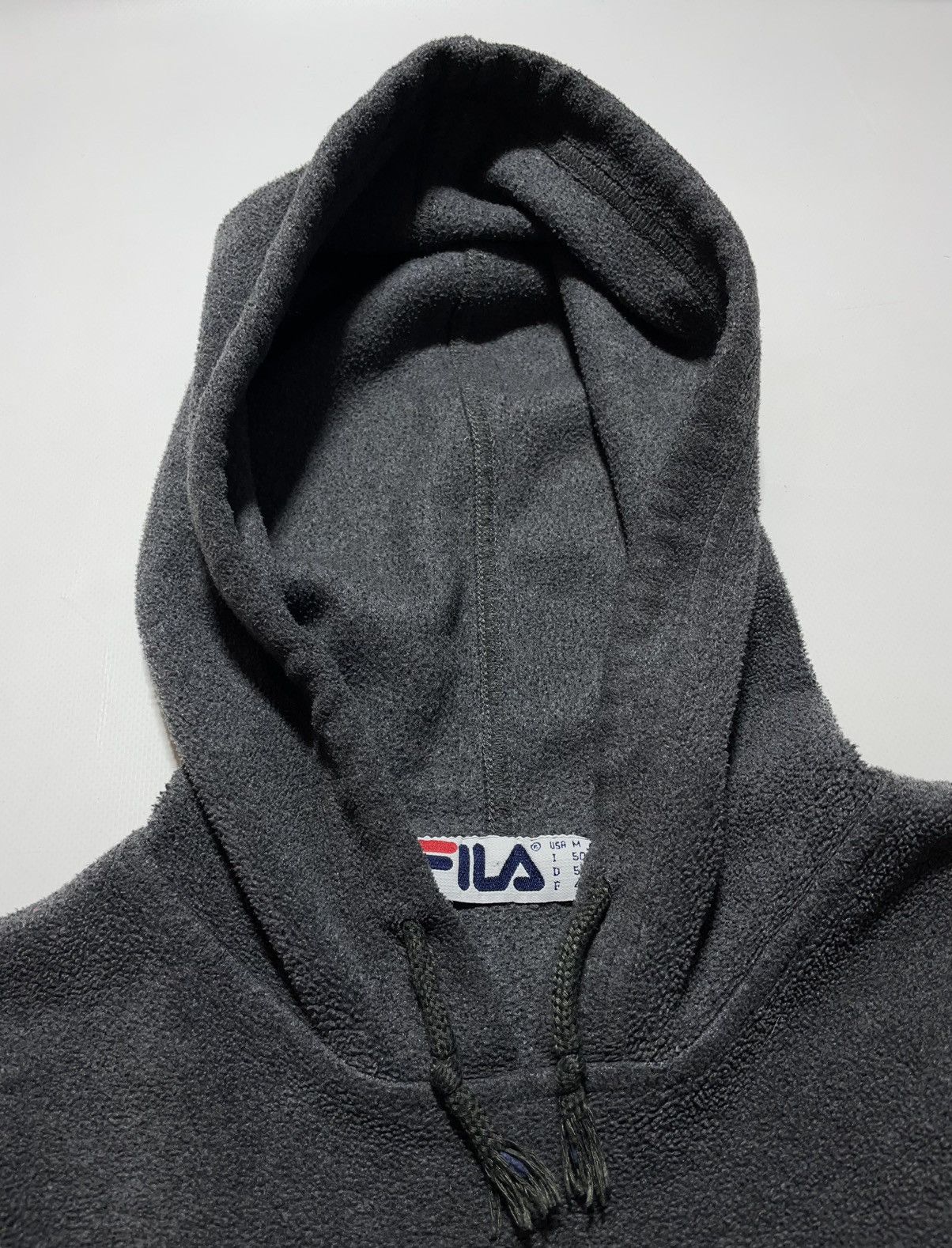 Fila Vintage Fila Fleece Big Logo Hoodie Size US M / EU 48-50 / 2 - 6 Thumbnail
