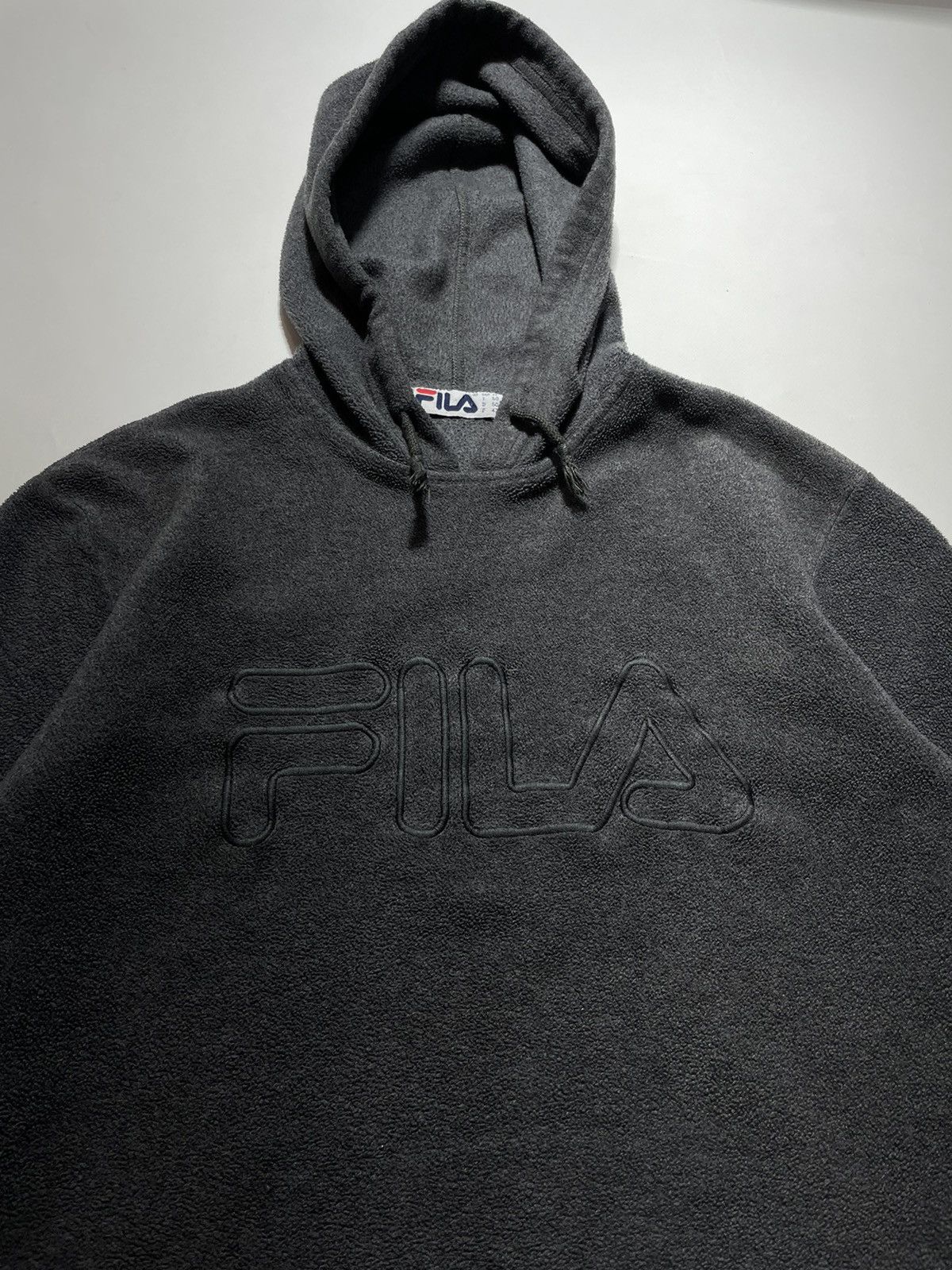 Fila Vintage Fila Fleece Big Logo Hoodie Size US M / EU 48-50 / 2 - 4 Thumbnail