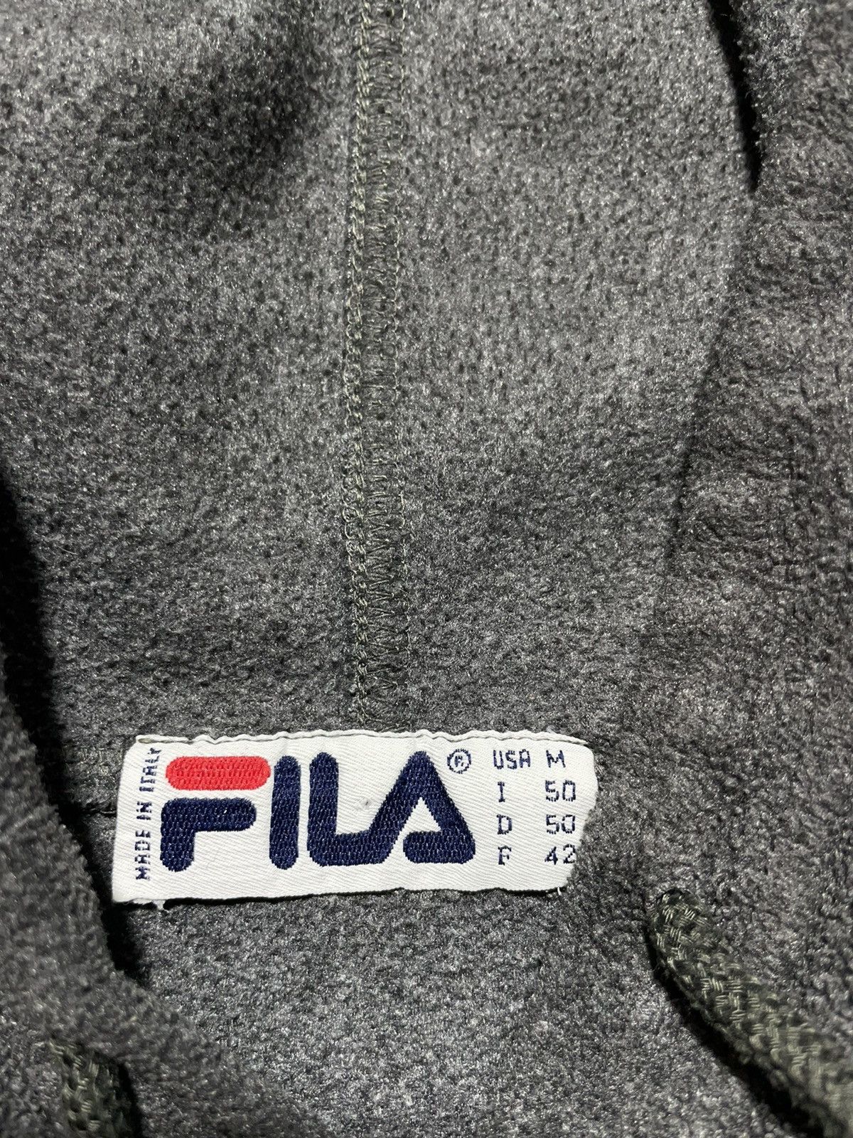 Fila Vintage Fila Fleece Big Logo Hoodie Size US M / EU 48-50 / 2 - 11 Thumbnail